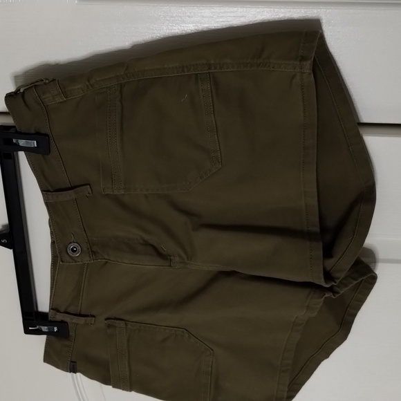 KÜHL women's size 12 green shorts, front and back pockets drawstring Kuhl - Picture 3 of 16